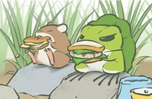 娱乐可爱蛙吃瓜,欢乐无限秀萌态  第3张